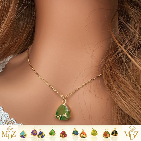 Minimalist Mojave Turquoise necklace