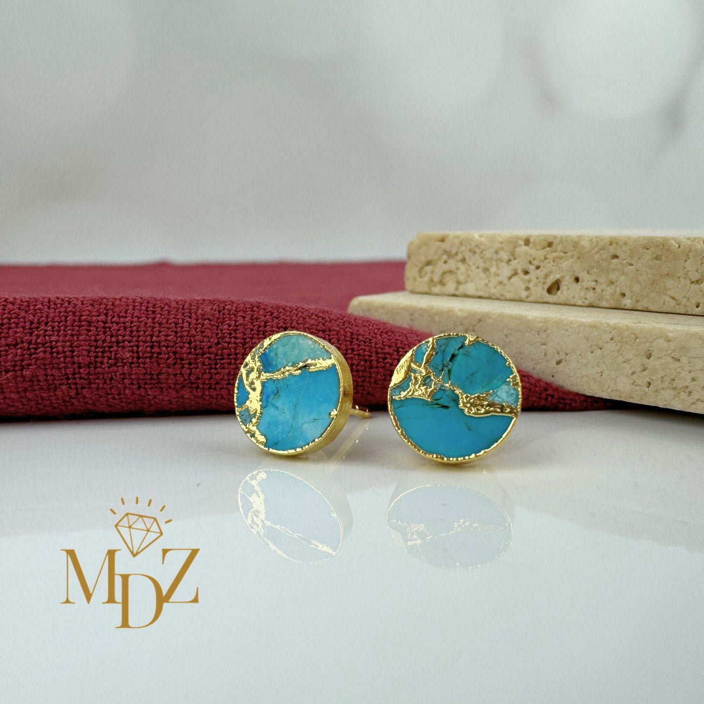 Mojave Turquoise Stud