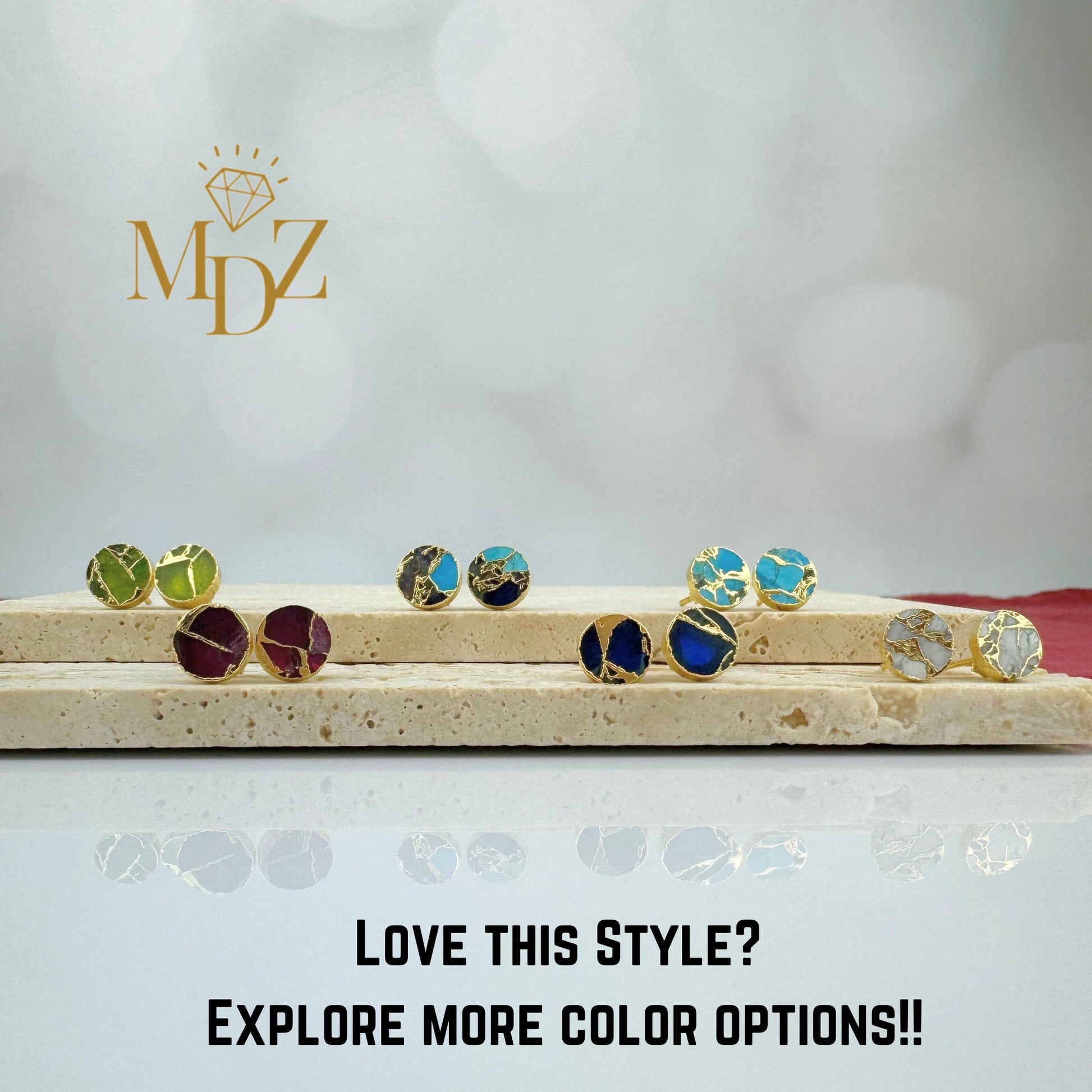 Mojave Turquoise Stud