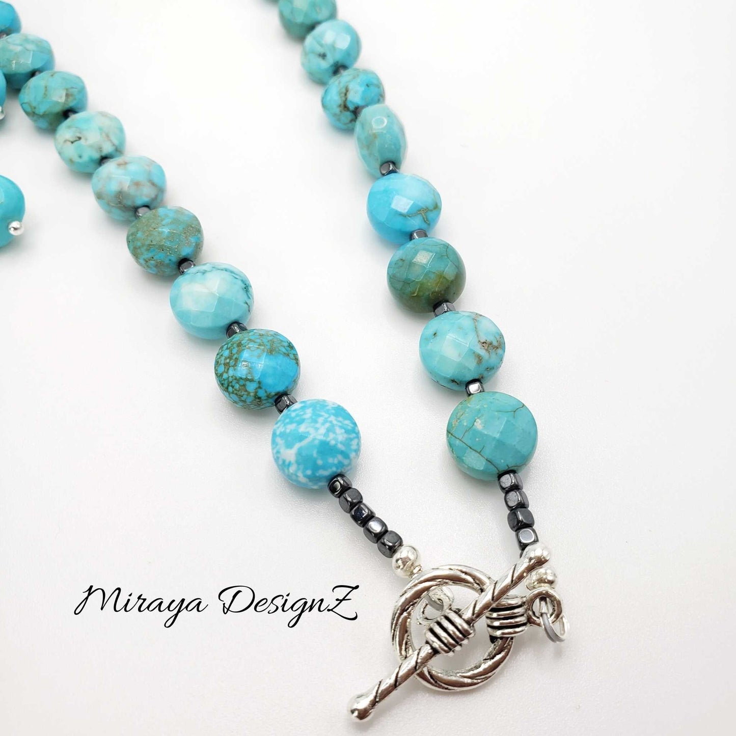 Turquoise Howlite Necklace