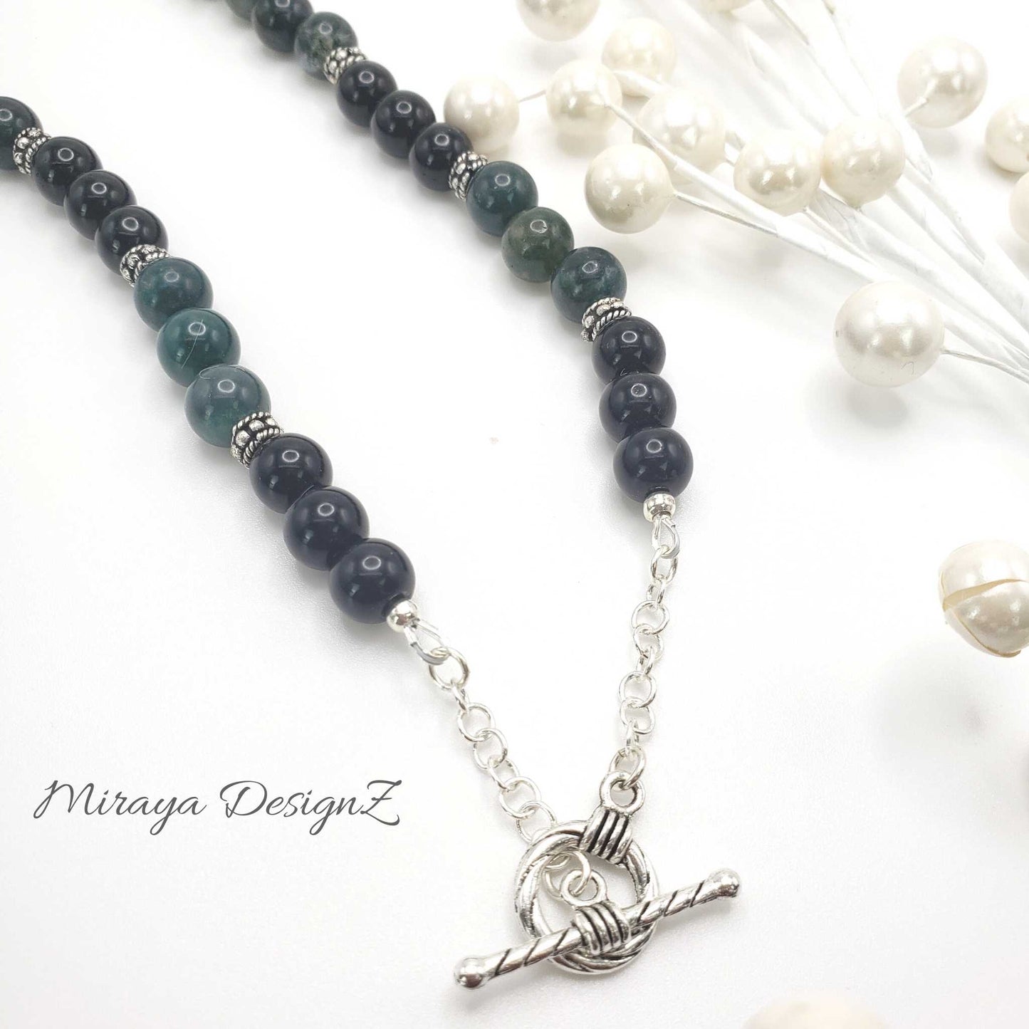 Moss Agate Necklace