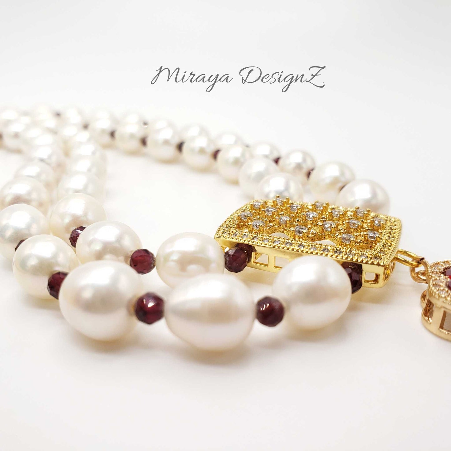 Two Strand Pearl Necklace