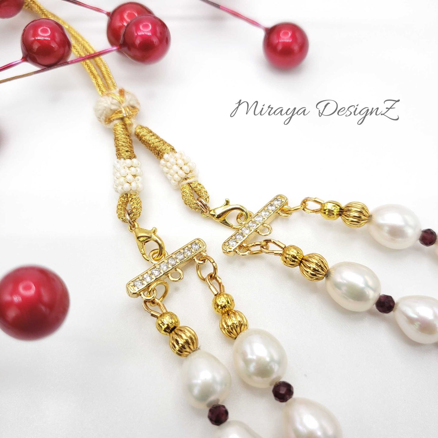 Two Strand Pearl Necklace