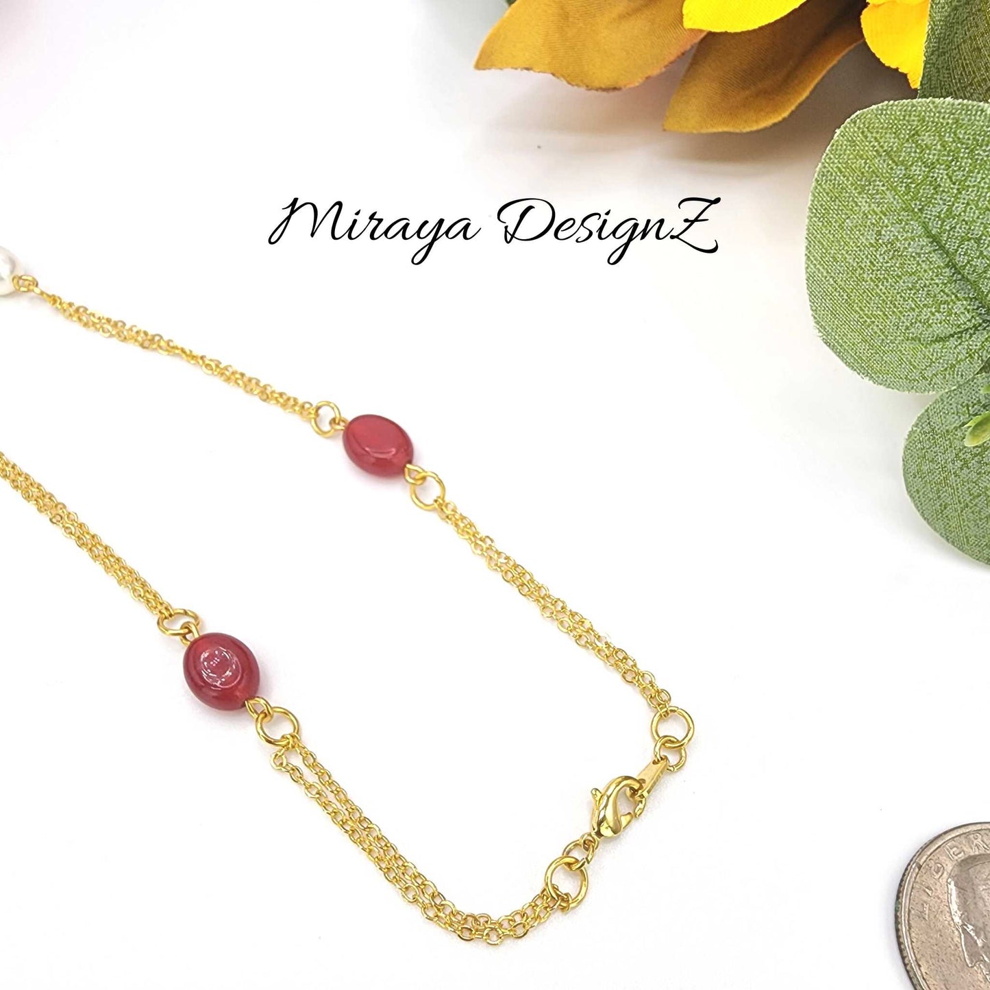 Double Chain Fashion Necklace