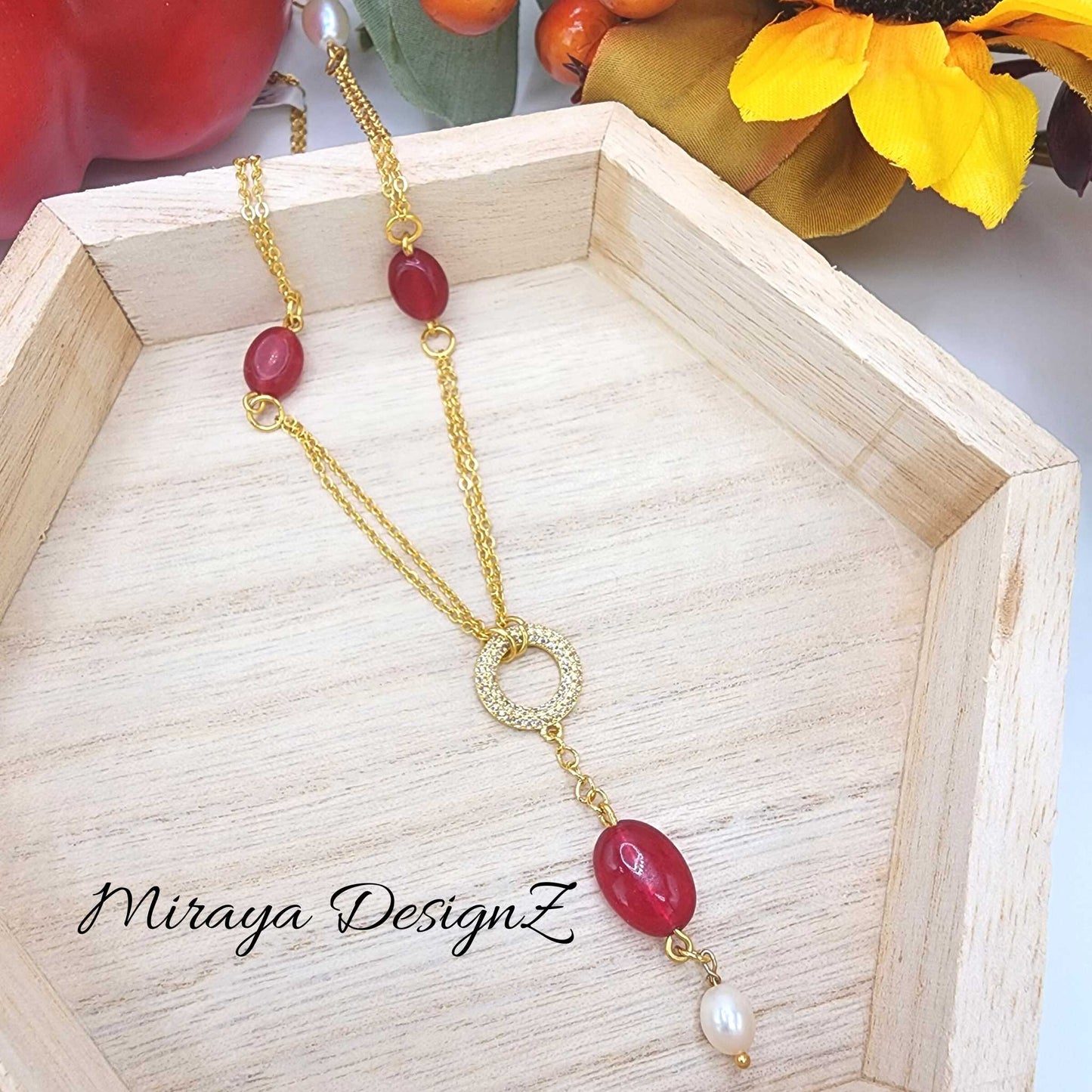 Double Chain Fashion Necklace