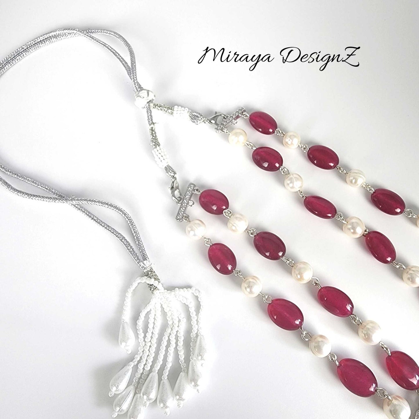 double-strand-red-jade-necklace