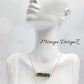 Mojave Turquoise Bar Necklace