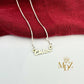 Minimalist Silver Name Necklace