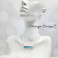 Mojave Turquoise Bar Necklace