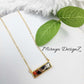 Mojave Turquoise Necklace - Rectangle