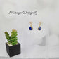 Mojave Turquoise Earring - Blue Triangle