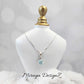 Oval Larimar Necklace