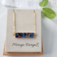 Mojave Turquoise Bar Necklace