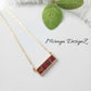 Mojave Turquoise Necklace - Rectangle