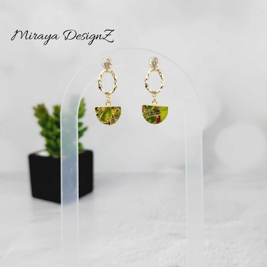 Mojave Turquoise Green Drop Earring
