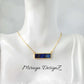 Mojave Turquoise Necklace - Rectangle