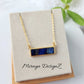 Mojave Turquoise Necklace - Rectangle