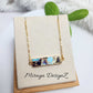 Mojave Turquoise Bar Necklace