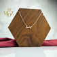 Minimalist Silver Name Necklace