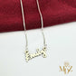 Minimalist Silver Name Necklace