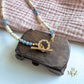 Kyanite and Pearl Necklace