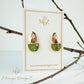 peridot earrings