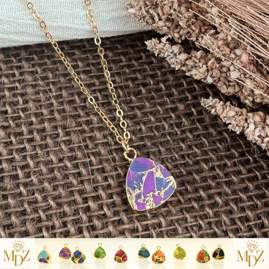 Minimalist Mojave Turquoise necklace