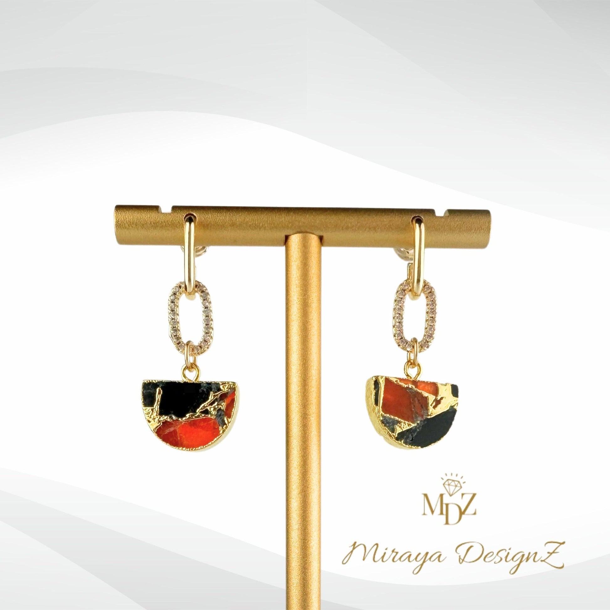 Drop Mojave Turquoise Earrings