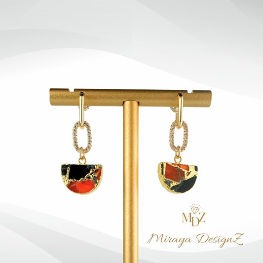 Drop Mojave Turquoise Earrings