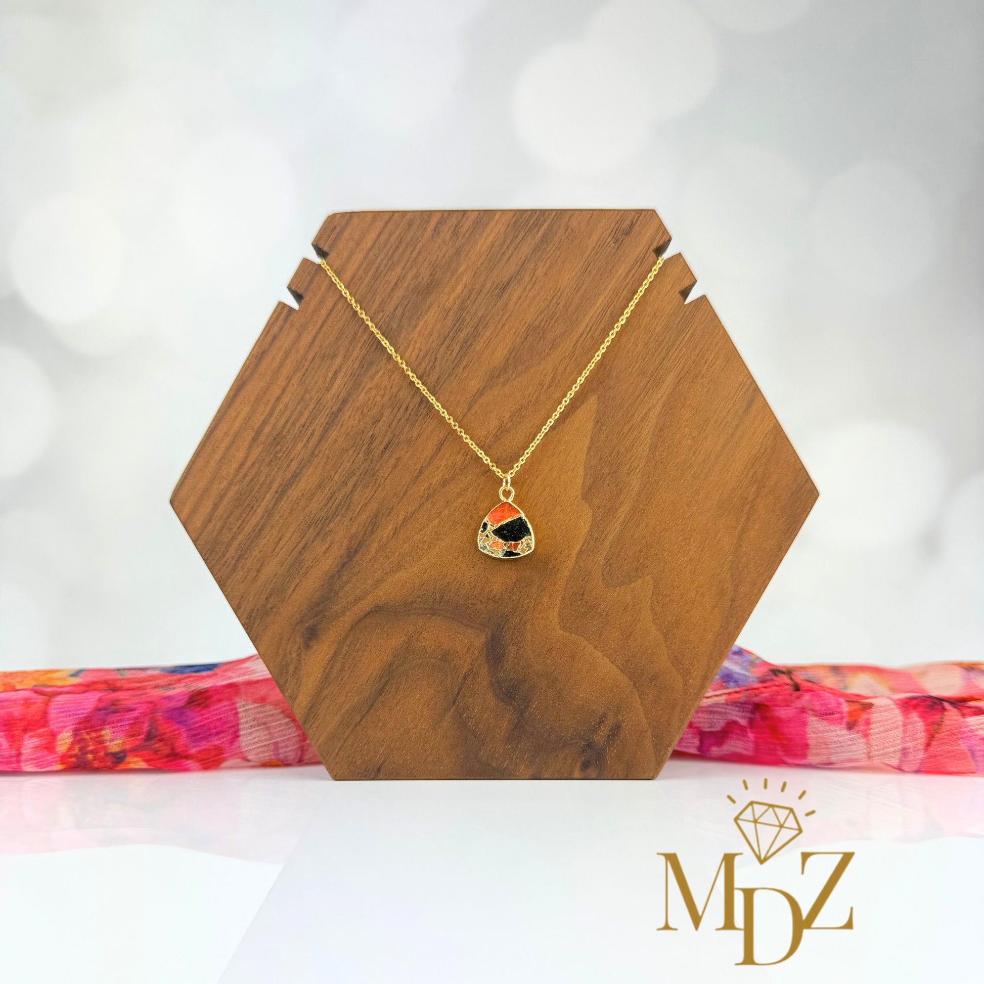 Unique Mojave Turquoise necklace