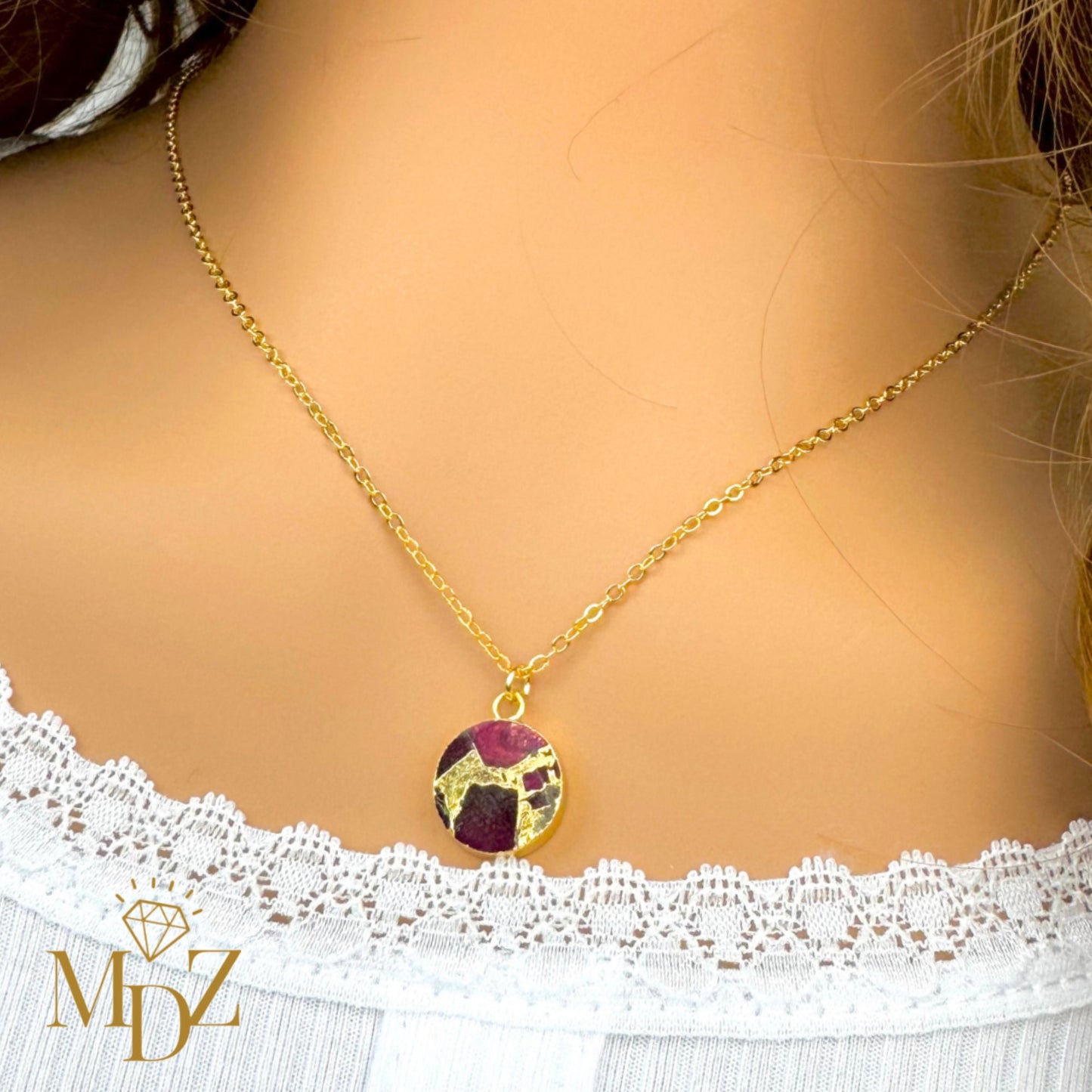 Round Mojave Necklace