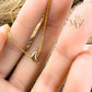 Minimalist Half Moon Necklace