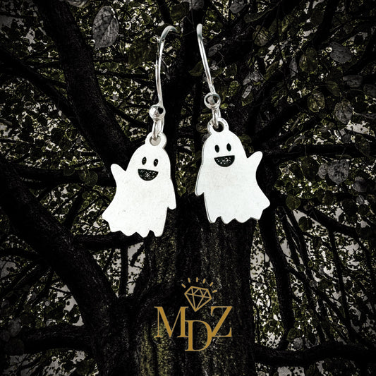 Spooky Cute Ghost Earrings
