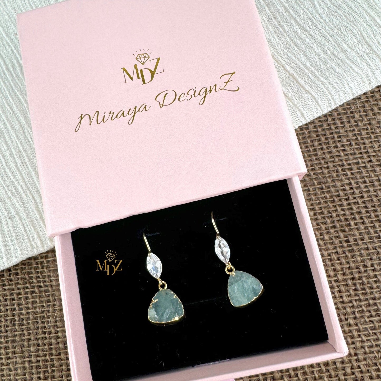 Aquamarine Earrings