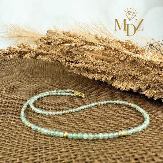 Apatite Beaded Choker necklace