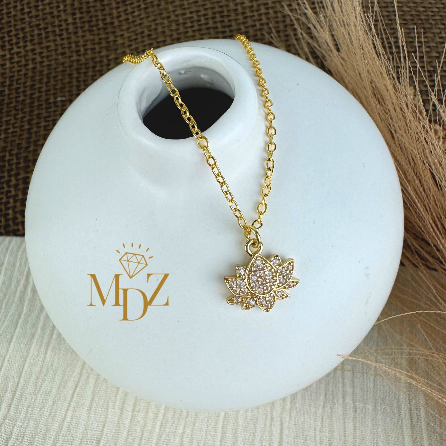 Lotus Necklace