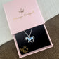 Blue horse necklace