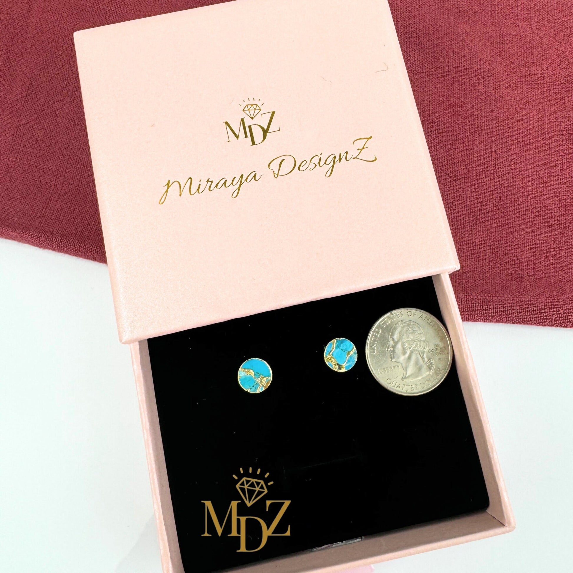 Mojave Turquoise Stud