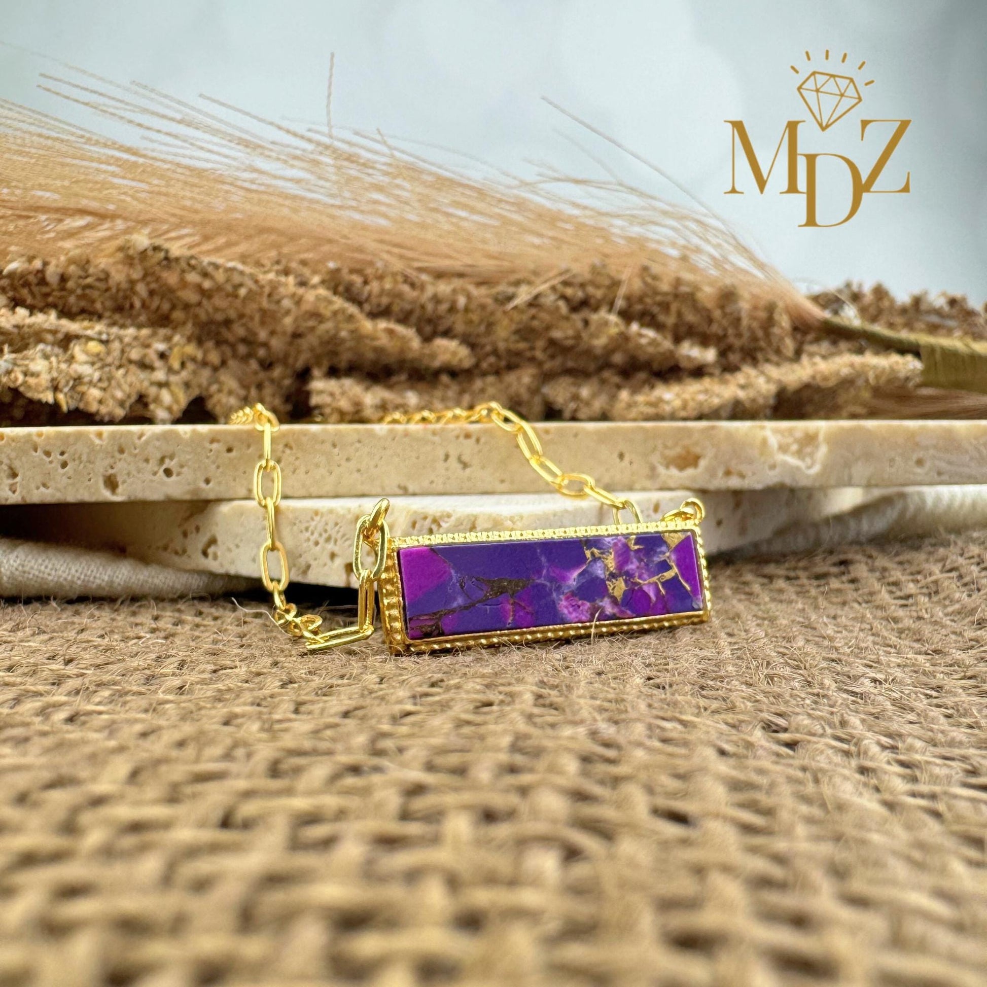 Bar Mohave Turquoise Necklace