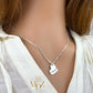 Minimalist Broken Heart Necklace