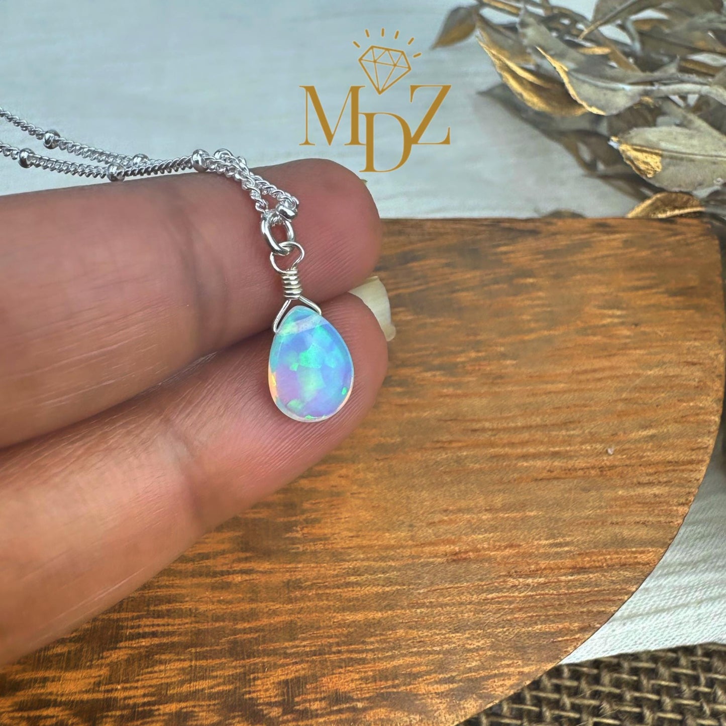 Danity Opal Necklace