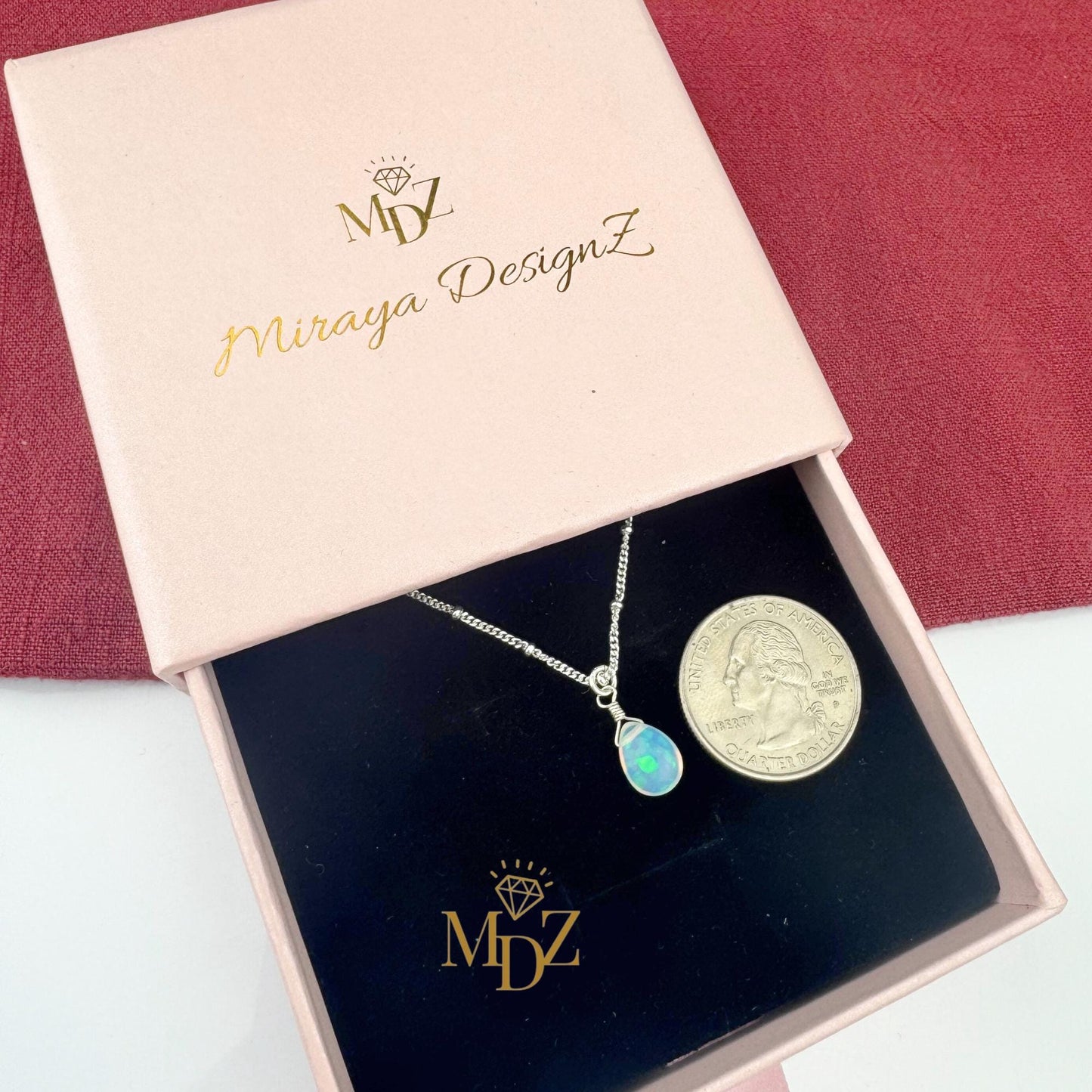 Danity Opal Necklace