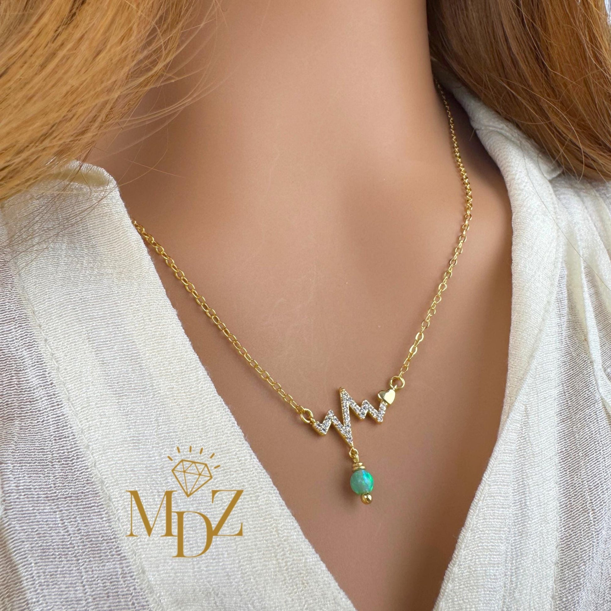 Minimalist HeartBeat Necklace