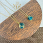 Ocean Blue Round Mojave Turquoise Necklace