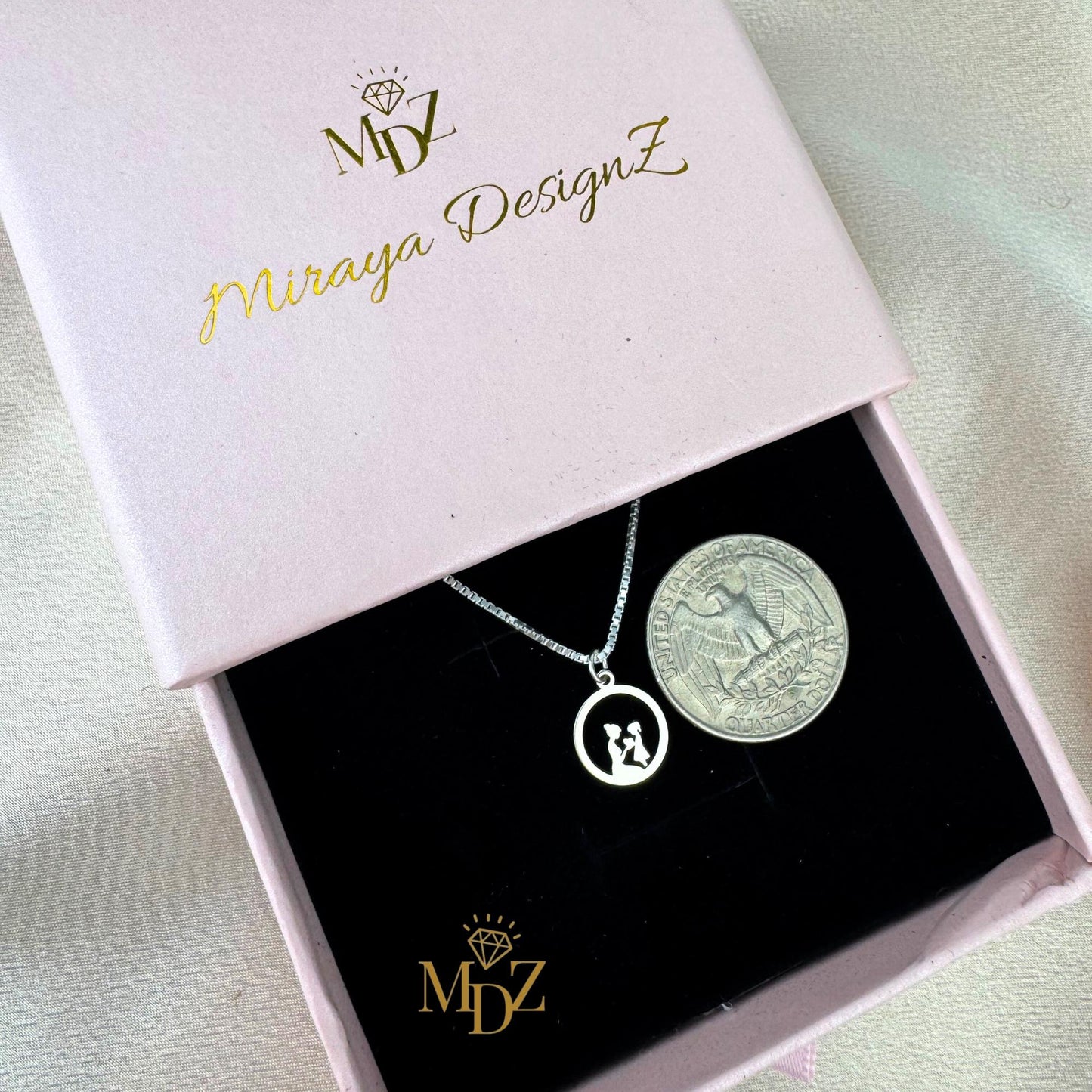 Mother Daughter Necklace