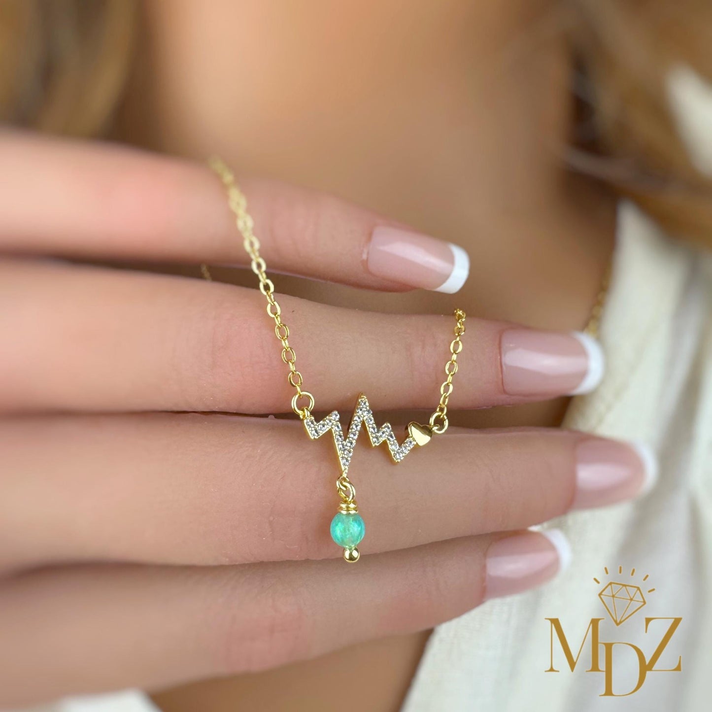 Minimalist HeartBeat Necklace