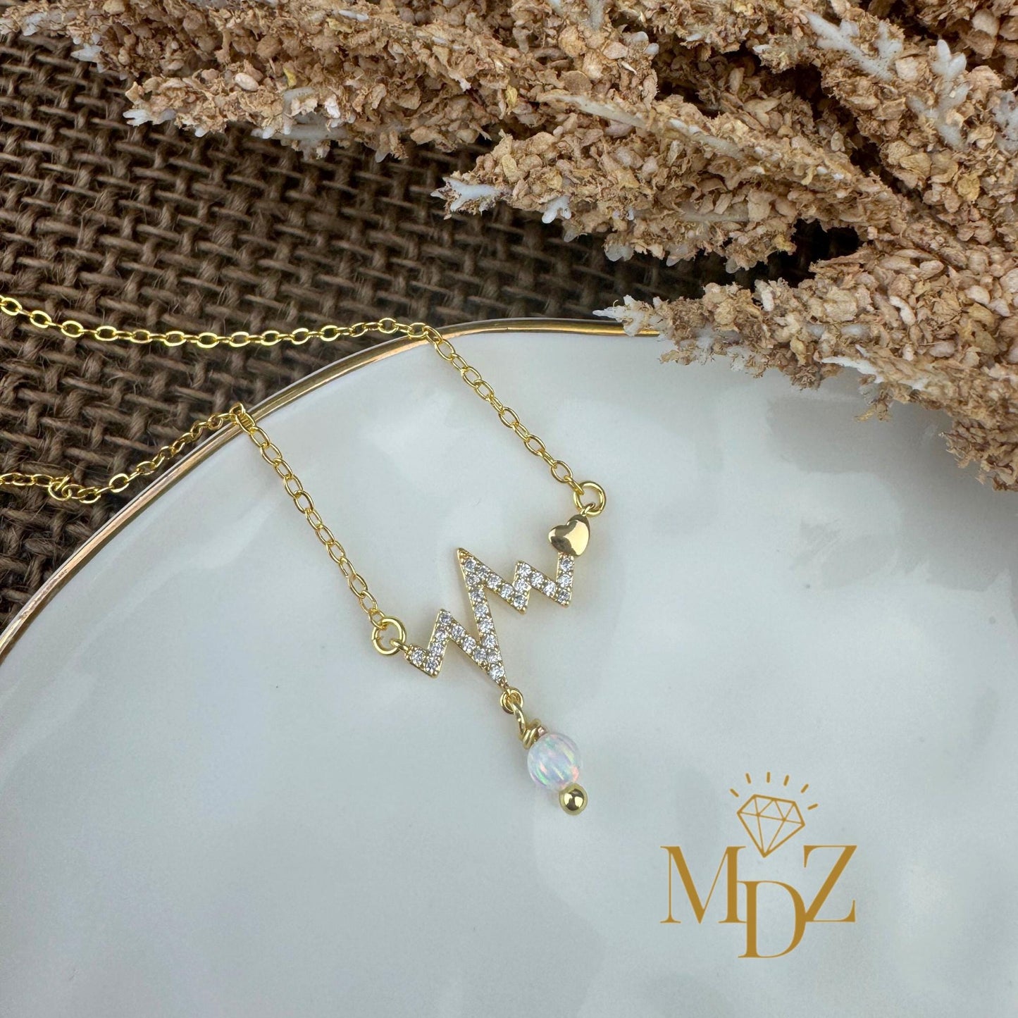 Minimalist HeartBeat Necklace