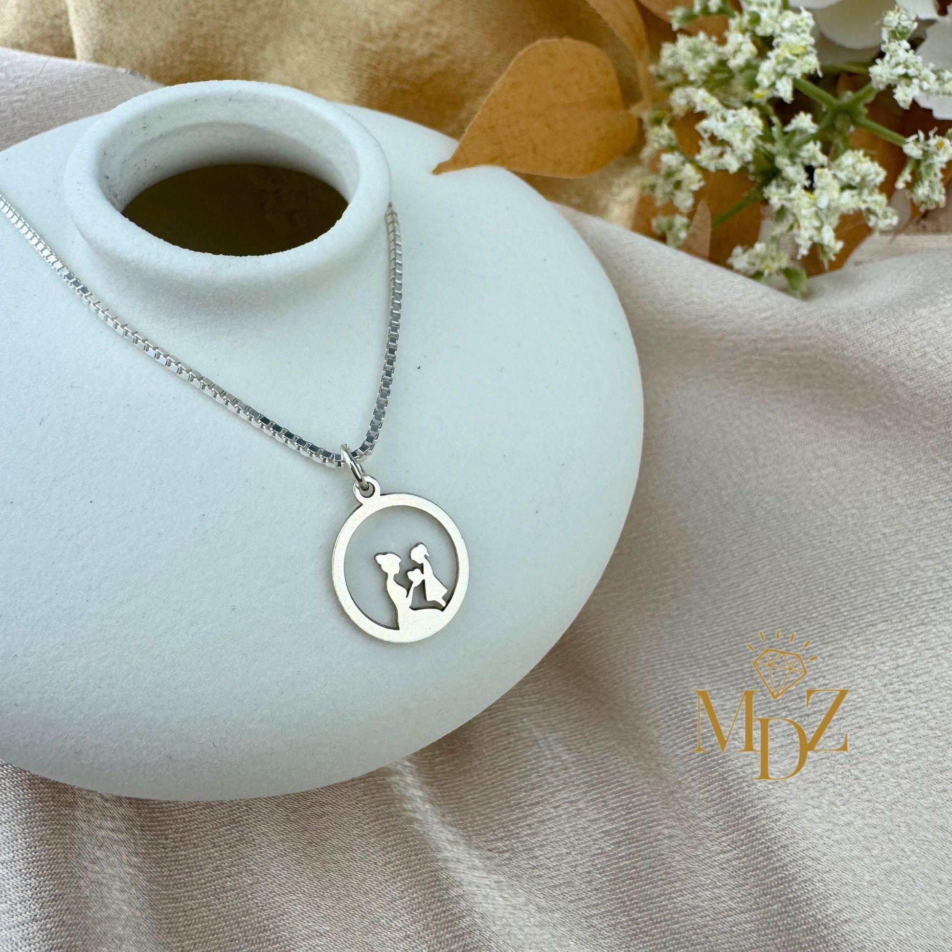 Mother Daughter Necklace