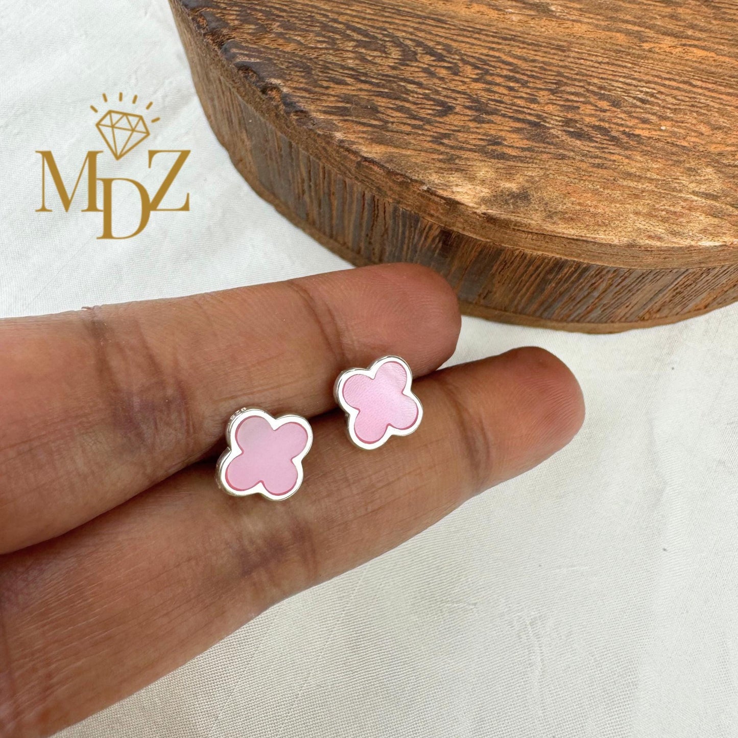 Four Leaf Clover Earrings Stud