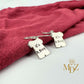 Sterling Silver Baby Outfit Earrings: “It’s A Girl” or “It’s A Boy”